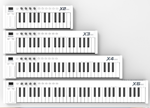 要便携更要手感，X mini 系列便携 MIDI 键盘正式发布